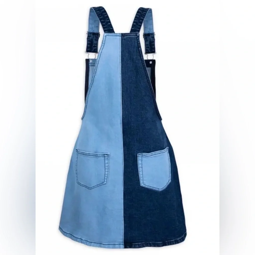 Disney Her Universe Mickey Mouse Denim Overall Dress - NWT - Picture 4 of 8